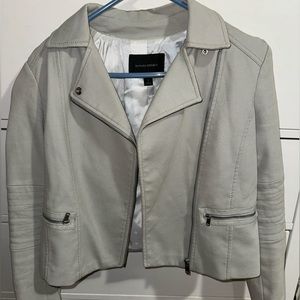 Banana Republic Blue Ice Biker Jacket